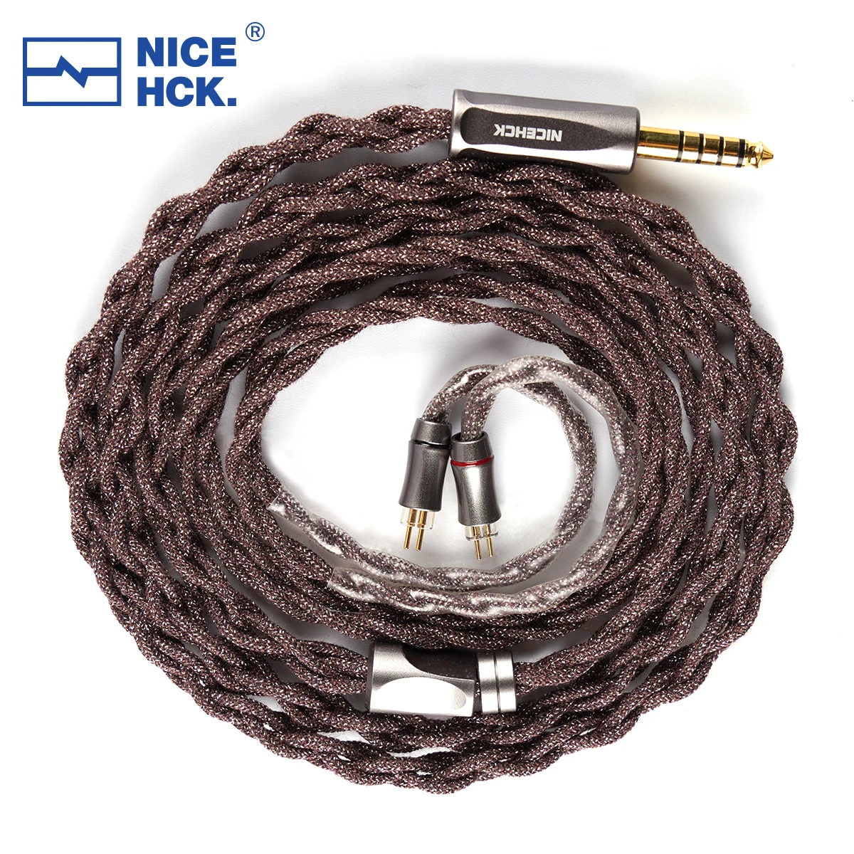 NICEHCK ChocJam 7N Silver Plated OCC+Silver Plated Critically Annealed Copper HiFi In Ear Monitor Earphone Cable OFC Plug 2Pin
NICEHCK ChocJam 7N Silver Plated OCC+Silver Plated Critically Annealed Copper HiFi In Ear Monitor Earphone Cable OFC Plug 2Pin