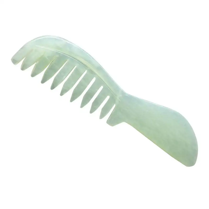 Jade Combs Natural Massage Comb Guasha Stone Scraping Hair Comb Scalp Care Massage Tool SPA For Relaxation
Jade Combs Natural Massage Comb Guasha Stone Scraping Hair Comb Scalp Care Massage Tool SPA For Relaxation