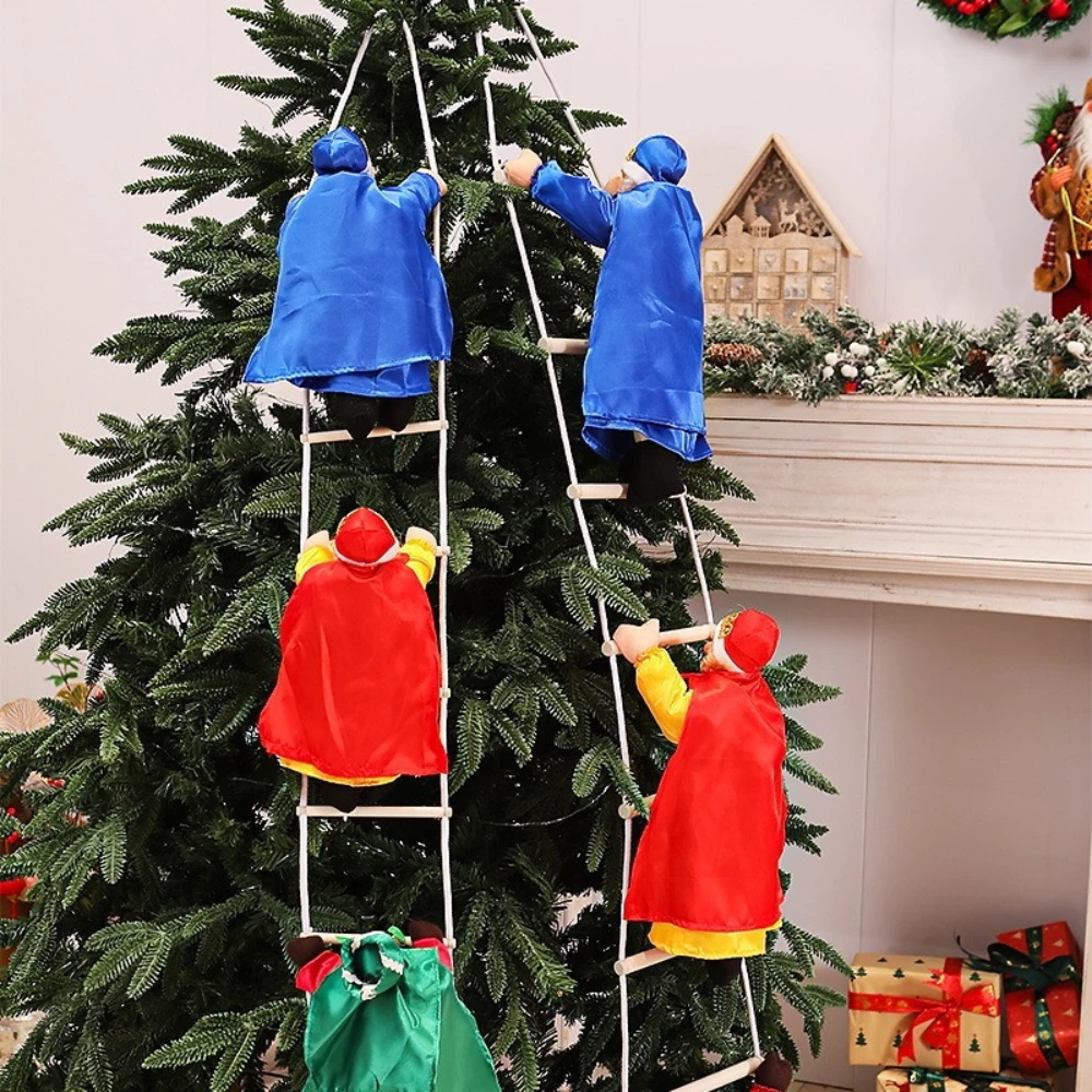 Christmas Spanish Three Kings Climbing Ladder Figurine Decoration Festival Face King Climbing Ladder Old Man New Year Pendant
Christmas Spanish Three Kings Climbing Ladder Figurine Decoration Festival Face King Climbing Ladder Old Man New Year Pendant