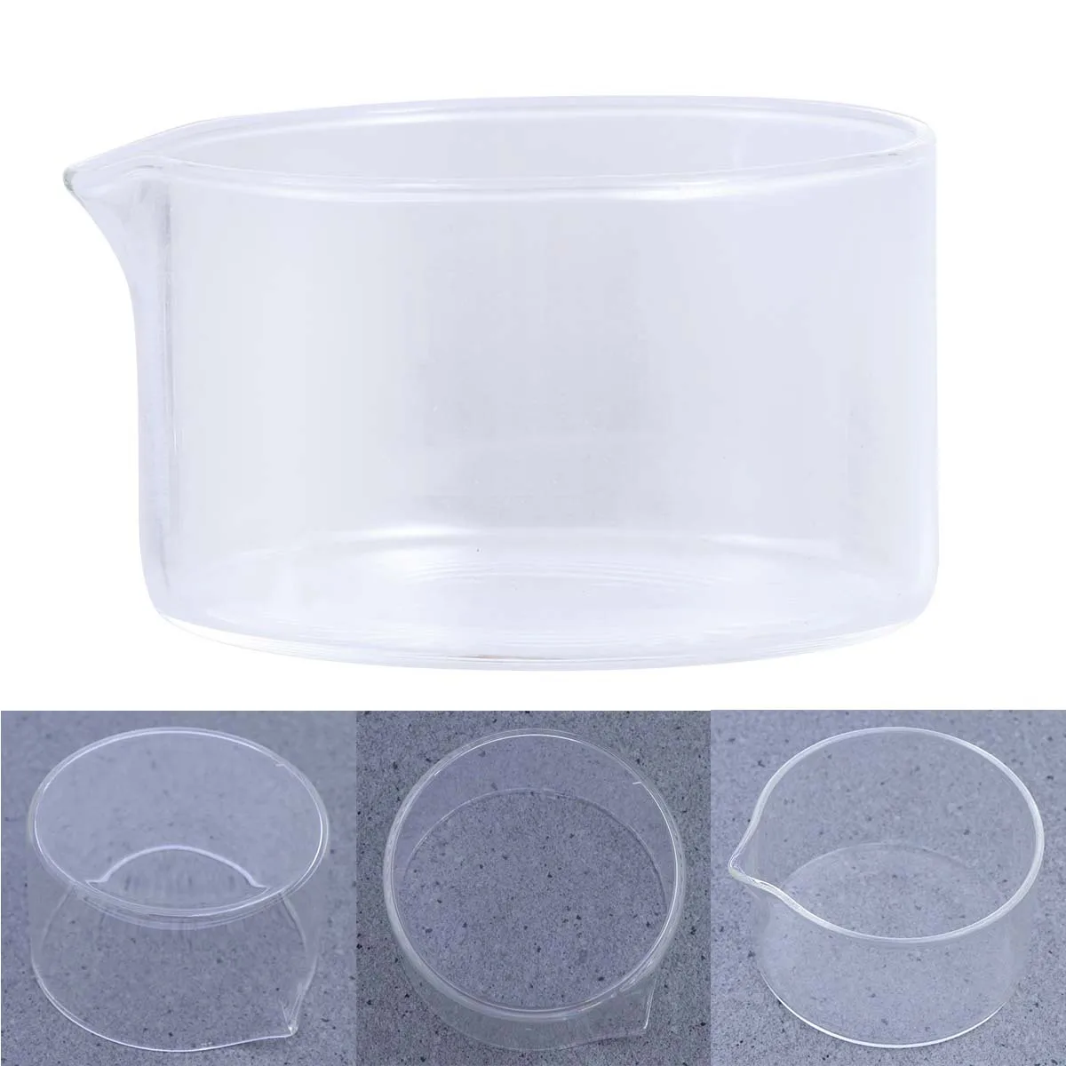 Glass Crystallizing Dish Thickened Heat Resistant Flat Bottom Container Spout for Home School Lab Crystallizing Dish
Glass Crystallizing Dish Thickened Heat Resistant Flat Bottom Container Spout for Home School Lab Crystallizing Dish