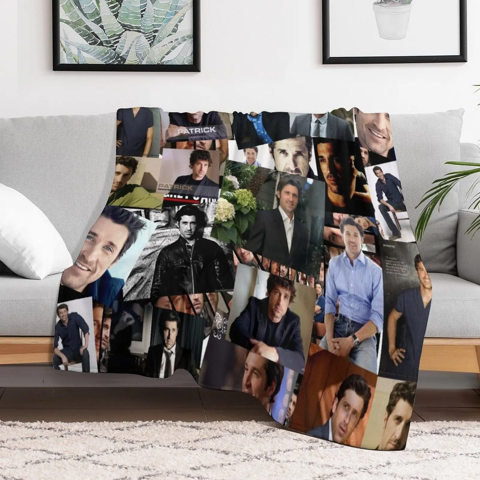 Patrick Dempsey Abstract Collage Throw Blanket Luxury Designer Thermal Sleeping Bag Extra Large Throw Blankets
Patrick Dempsey Abstract Collage Throw Blanket Luxury Designer Thermal Sleeping Bag Extra Large Throw Blankets