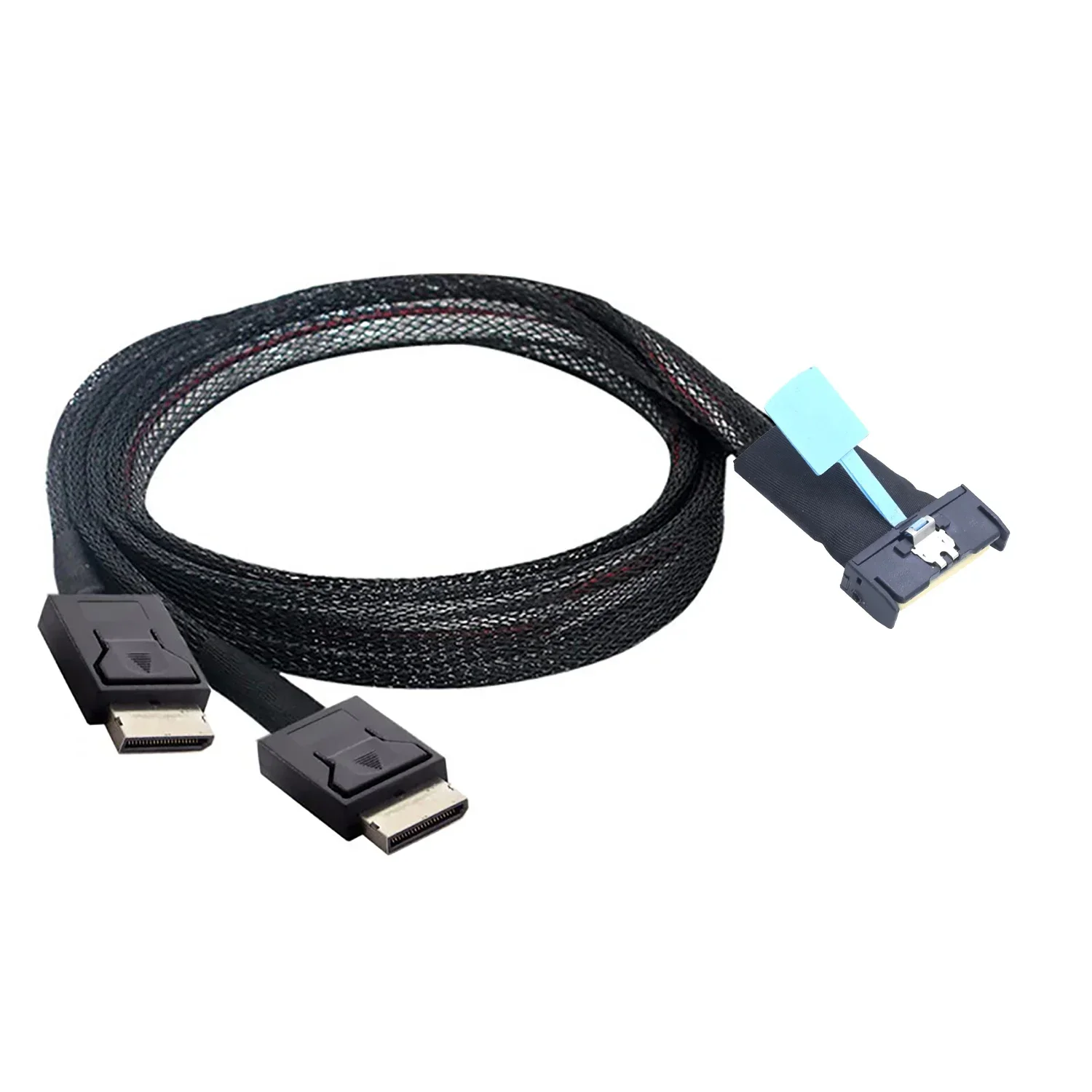 PCIE Ultraport SAS MCIO SFF-8654 8I 5.0 74P to 2X Dual Oculink SAS SFF-8611 4I Серверный кабель передачи данных
PCIE Ultraport SAS MCIO SFF-8654 8I 5.0 74P to 2X Dual Oculink SAS SFF-8611 4I Серверный кабель передачи данных