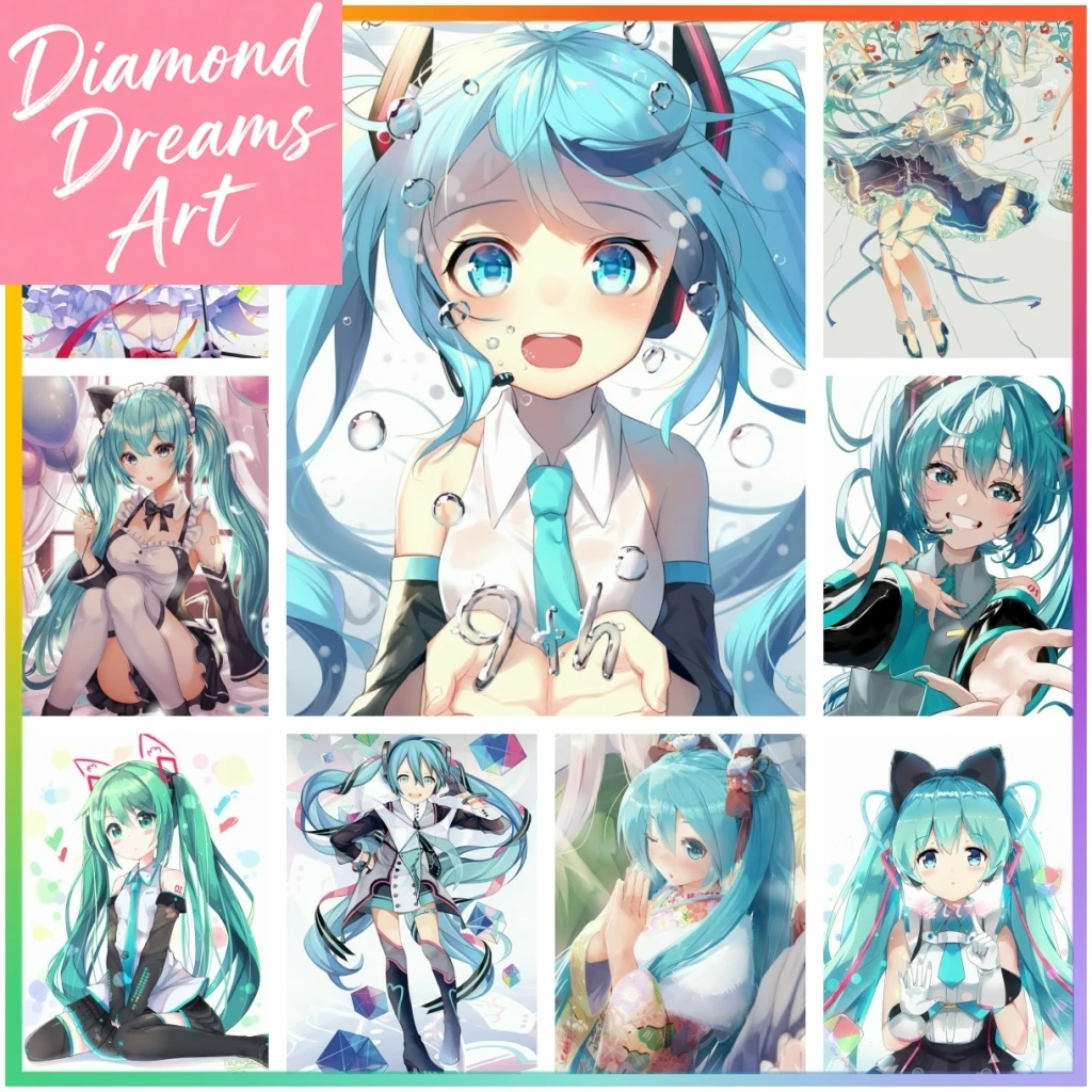 Набор для вышивания алмазной мозаикой 5D Hatsune Miku: Японское аниме, виртуальный дизайн, пиксельное искусство для взрослых. Новинка! Горячее предложение!
Набор для вышивания алмазной мозаикой 5D Hatsune Miku: Японское аниме, виртуальный дизайн, пиксельное искусство для взрослых. Новинка! Горячее предложение!