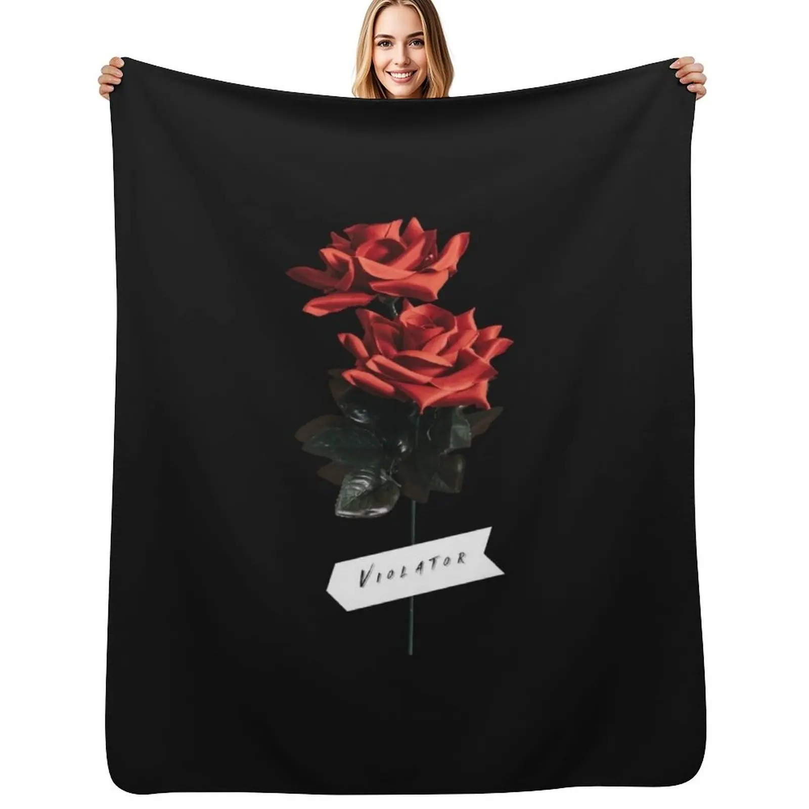 dm, violator aesthetic rose design Throw Blanket Anti Shedding Soft Fuzzy Blanket for Home
dm, violator aesthetic rose design Throw Blanket Anti Shedding Soft Fuzzy Blanket for Home