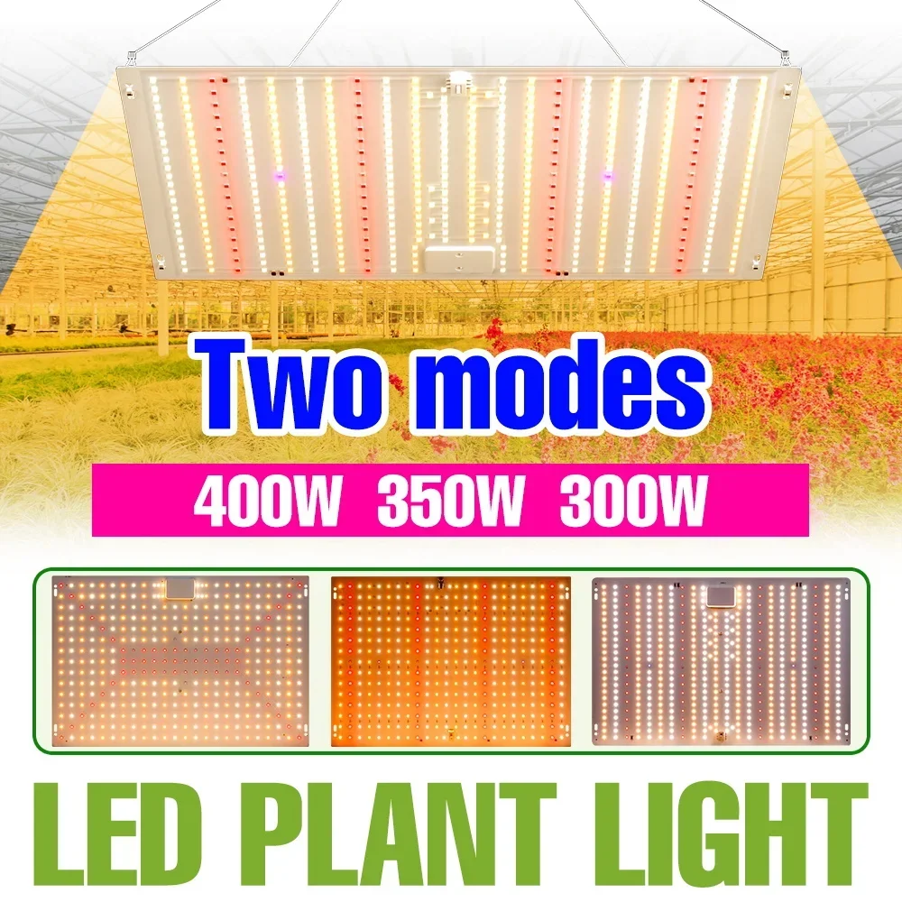 400W Full Spectrum LED Grow Light Quantum Board Plant Lamp Indoor 220V Greenhouse Tent Vegs Flower Cultivate Lighting US/EU Plug
400W Full Spectrum LED Grow Light Quantum Board Plant Lamp Indoor 220V Greenhouse Tent Vegs Flower Cultivate Lighting US/EU Plug