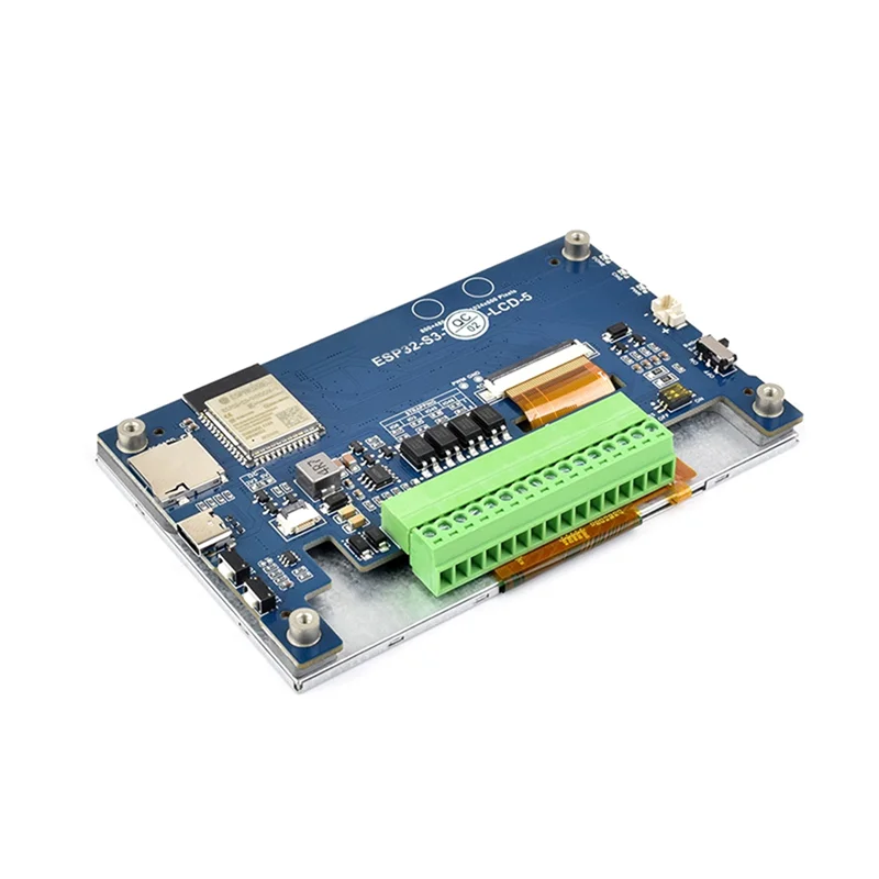A45F-ESP32-S3 5Inch Capacitive Touch Display Development Board, 32-Bit LX7 Dual-Core Processor, Supports Wifi & BLE
A45F-ESP32-S3 5Inch Capacitive Touch Display Development Board, 32-Bit LX7 Dual-Core Processor, Supports Wifi & BLE