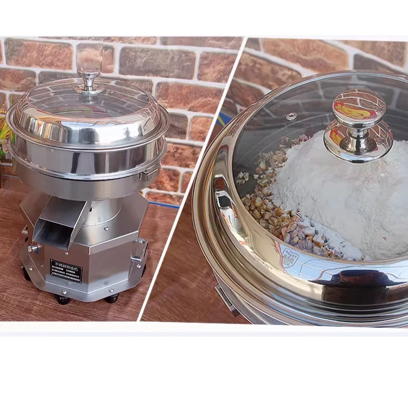 Stainless Steel Sieving Machine Vibrating Screen Powder Vibrating Sieving Machine for Herbal Wood Food Compact Sieve Machine
Stainless Steel Sieving Machine Vibrating Screen Powder Vibrating Sieving Machine for Herbal Wood Food Compact Sieve Machine
