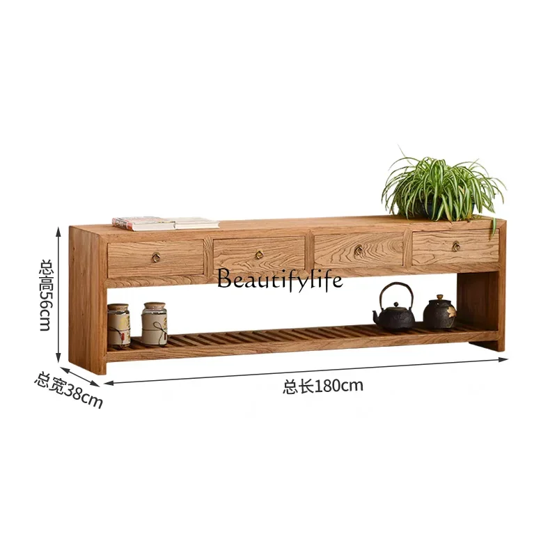 yj9 Old Elm Wood TV Cabinet Living Room Home Storage Simple Modern Chest of Drawers Retro Silent Style
yj9 Old Elm Wood TV Cabinet Living Room Home Storage Simple Modern Chest of Drawers Retro Silent Style