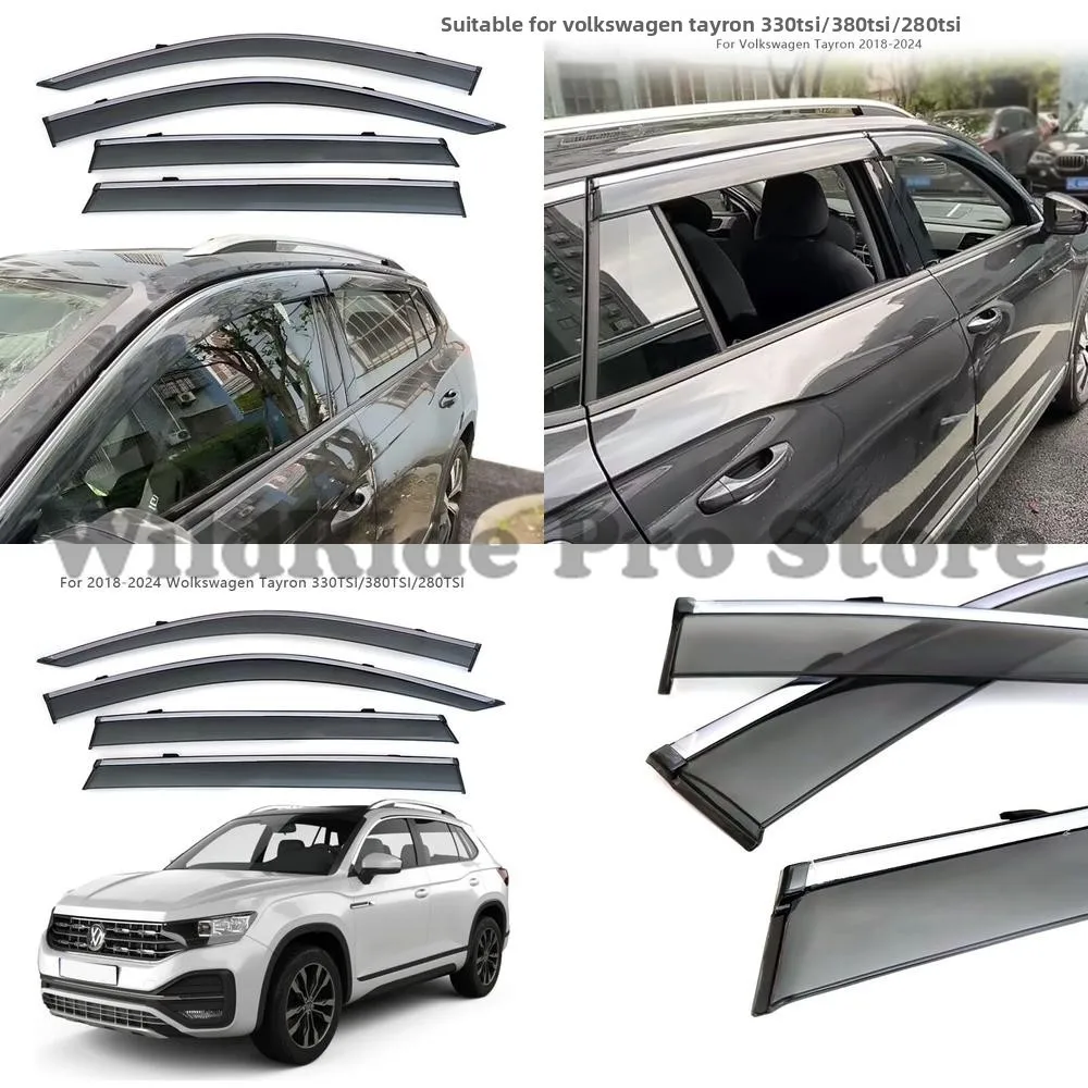 1 set Universal Volkswagen Tayron 330TSI Thickened Injection Molding Window Rain Visor Tayron X Rain Deflector
1 set Universal Volkswagen Tayron 330TSI Thickened Injection Molding Window Rain Visor Tayron X Rain Deflector