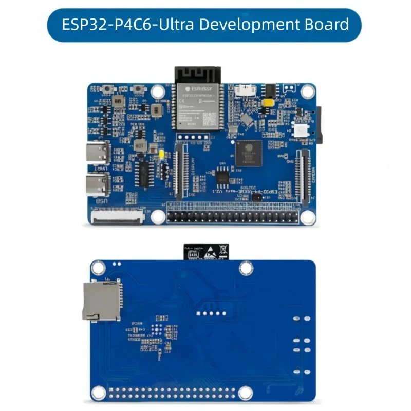 ESP32-P4-Module High-Performance Development Board, Based On ESP32-P4 And ESP32-C6, Supports Wi-Fi 6 And Bluetooth 5/BLE
ESP32-P4-Module High-Performance Development Board, Based On ESP32-P4 And ESP32-C6, Supports Wi-Fi 6 And Bluetooth 5/BLE
