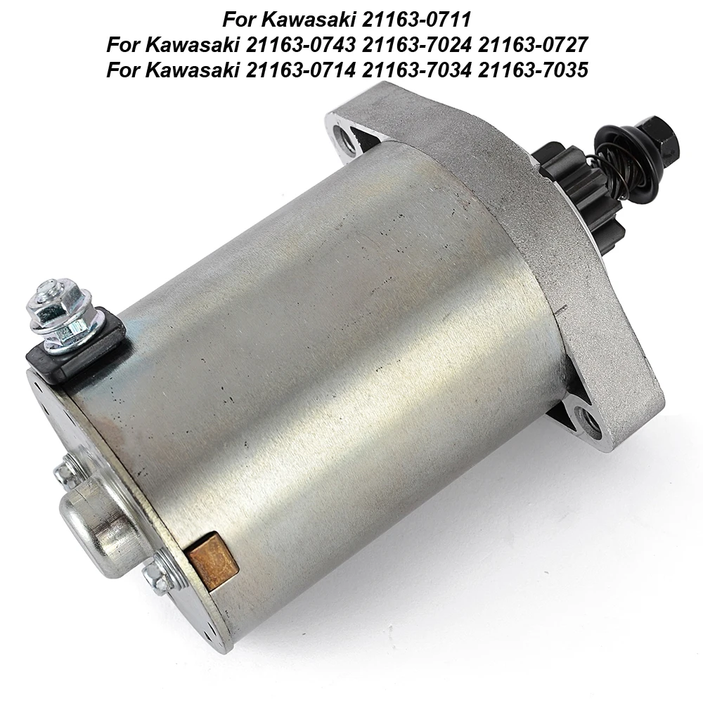 Starter Motor For Kawasaki FR691V-AS04 for John Deere MIA11761 MIA11949 MIA11984 MIA12214 MIA12455 MIA12485 MIA12926
Starter Motor For Kawasaki FR691V-AS04 for John Deere MIA11761 MIA11949 MIA11984 MIA12214 MIA12455 MIA12485 MIA12926