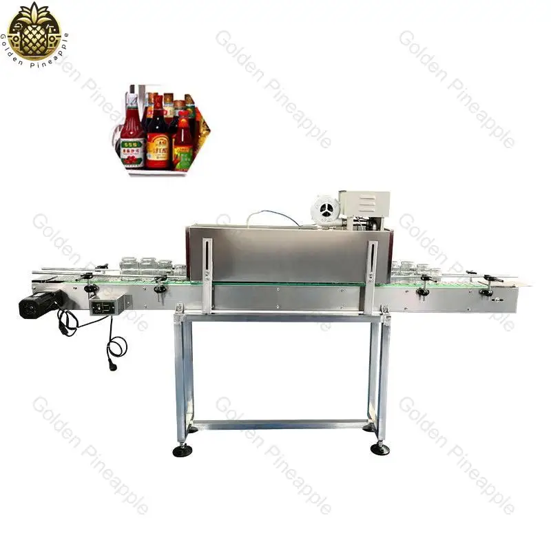 Automatic Heat Collection Film Sealing Machine New Automatic Heat Shrink Rubber Cap Machine for Bottle Mouth Film Sealing
Automatic Heat Collection Film Sealing Machine New Automatic Heat Shrink Rubber Cap Machine for Bottle Mouth Film Sealing
