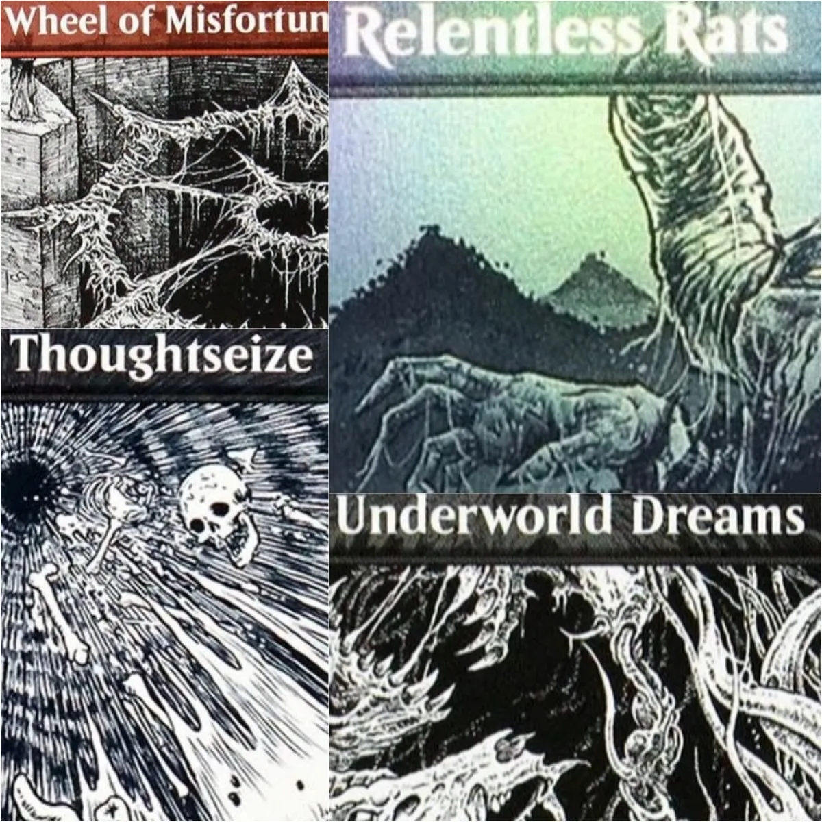 relentless rats/thoughtseize/waste not Custom Magical Proxy Cards Quality Proxy Gathering Board Playing Game Trading Cards
relentless rats/thoughtseize/waste not Custom Magical Proxy Cards Quality Proxy Gathering Board Playing Game Trading Cards