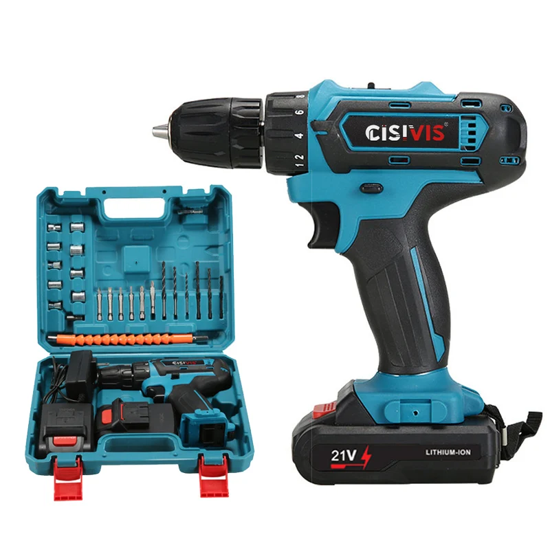 OEM 21V 30Nm Rechargeable Brushed Impact Drill Portable Cordless Lithium Battery Power Screwdriver for Wholesale Buyers
OEM 21V 30Nm Rechargeable Brushed Impact Drill Portable Cordless Lithium Battery Power Screwdriver for Wholesale Buyers