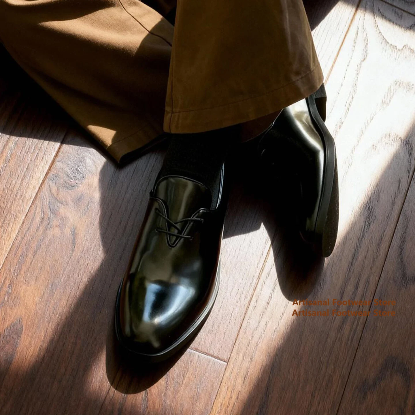 Shiny Black Leather Casual Shoes Thin-Soled Oxford Shoes Business Pointed Leather Shoes Trendy Luxury Handmade Men's Shoes
Shiny Black Leather Casual Shoes Thin-Soled Oxford Shoes Business Pointed Leather Shoes Trendy Luxury Handmade Men's Shoes