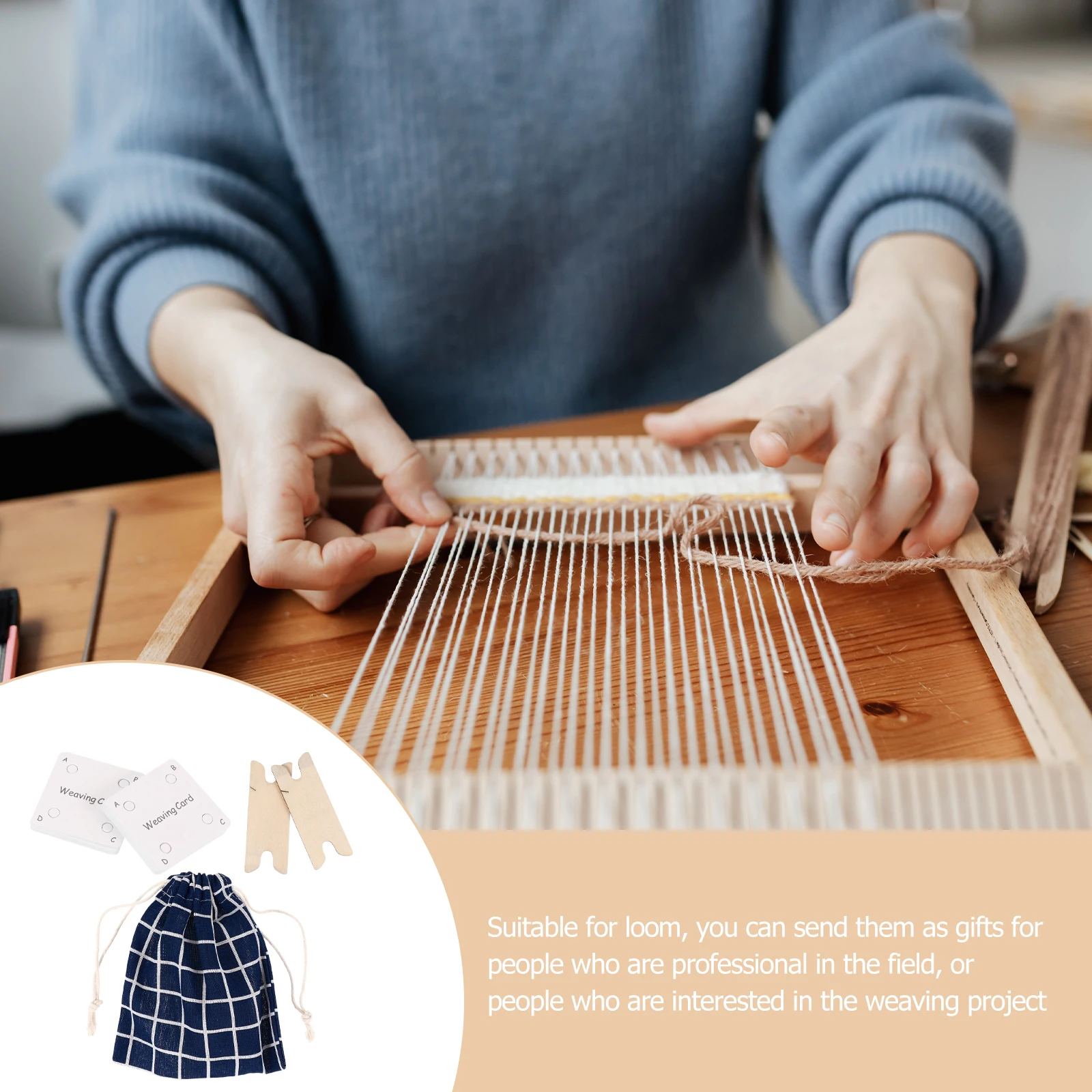 12pcs Weaving Tools Kit Cards Shuttles Storage Bag Lightweight Portable Rope Craft Supplies Kids Family Ink Accessories
12pcs Weaving Tools Kit Cards Shuttles Storage Bag Lightweight Portable Rope Craft Supplies Kids Family Ink Accessories