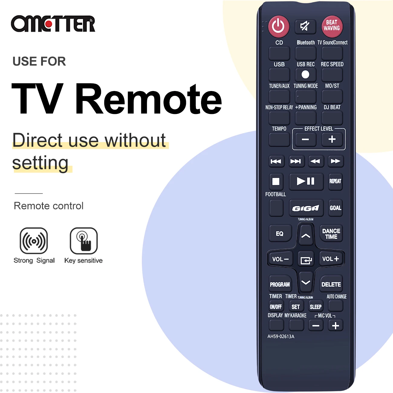 Новый оригинальный телефон для Samsung Giga Stereo Remote Control AH59-02613A MX-HS8500
Новый оригинальный телефон для Samsung Giga Stereo Remote Control AH59-02613A MX-HS8500