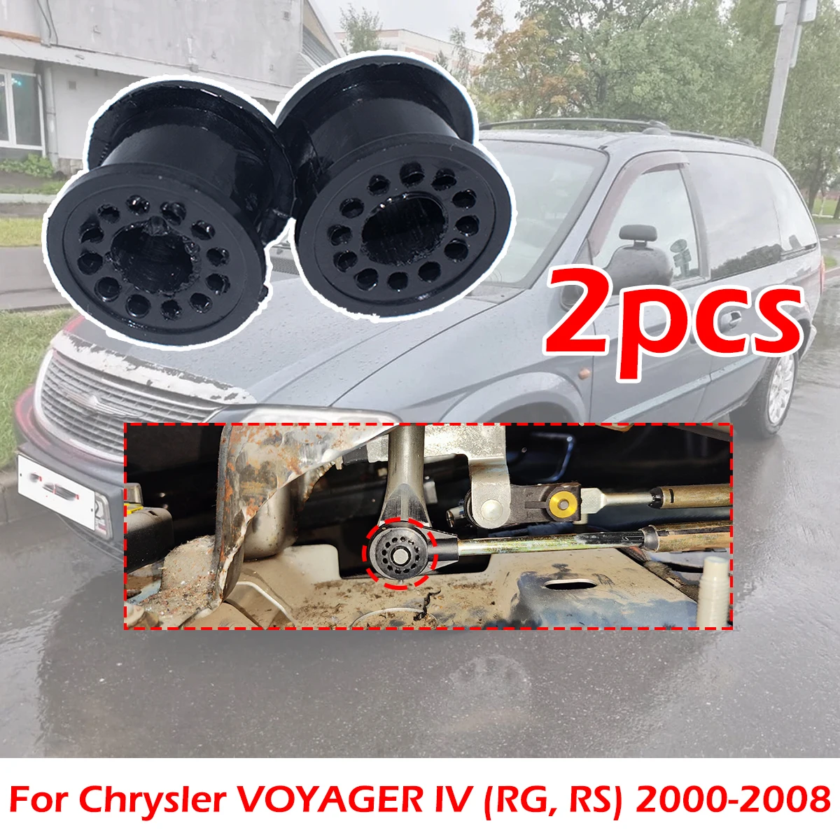 2X Manual Transmission Gearbox Shift Lever Cable Linkage Rubber Bushing Repair For Chrysler VOYAGER IV RG RS 2000-2008 Voyager
2X Manual Transmission Gearbox Shift Lever Cable Linkage Rubber Bushing Repair For Chrysler VOYAGER IV RG RS 2000-2008 Voyager