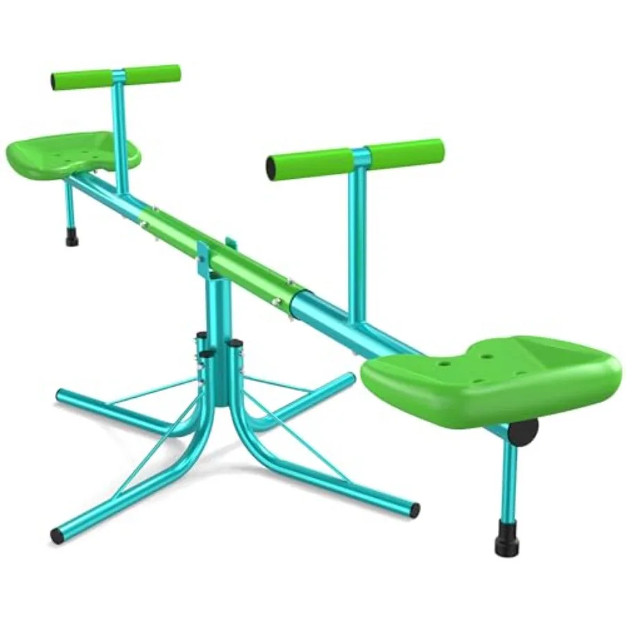 Outdoor playground teeter totter for ages 4-8: reinforced 3-section steel frame, 360 swiveling spin, safety certified, vibrant
Outdoor playground teeter totter for ages 4-8: reinforced 3-section steel frame, 360 swiveling spin, safety certified, vibrant