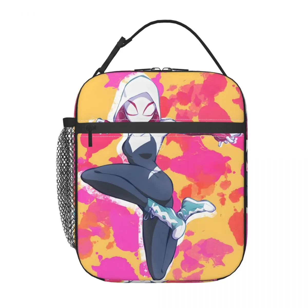 Custom Gwen Spider Insulated Lunch Bags for Outdoor Picnic Food Cartoons Leakproof Cooler Thermal Bento Box Women Children
Custom Gwen Spider Insulated Lunch Bags for Outdoor Picnic Food Cartoons Leakproof Cooler Thermal Bento Box Women Children