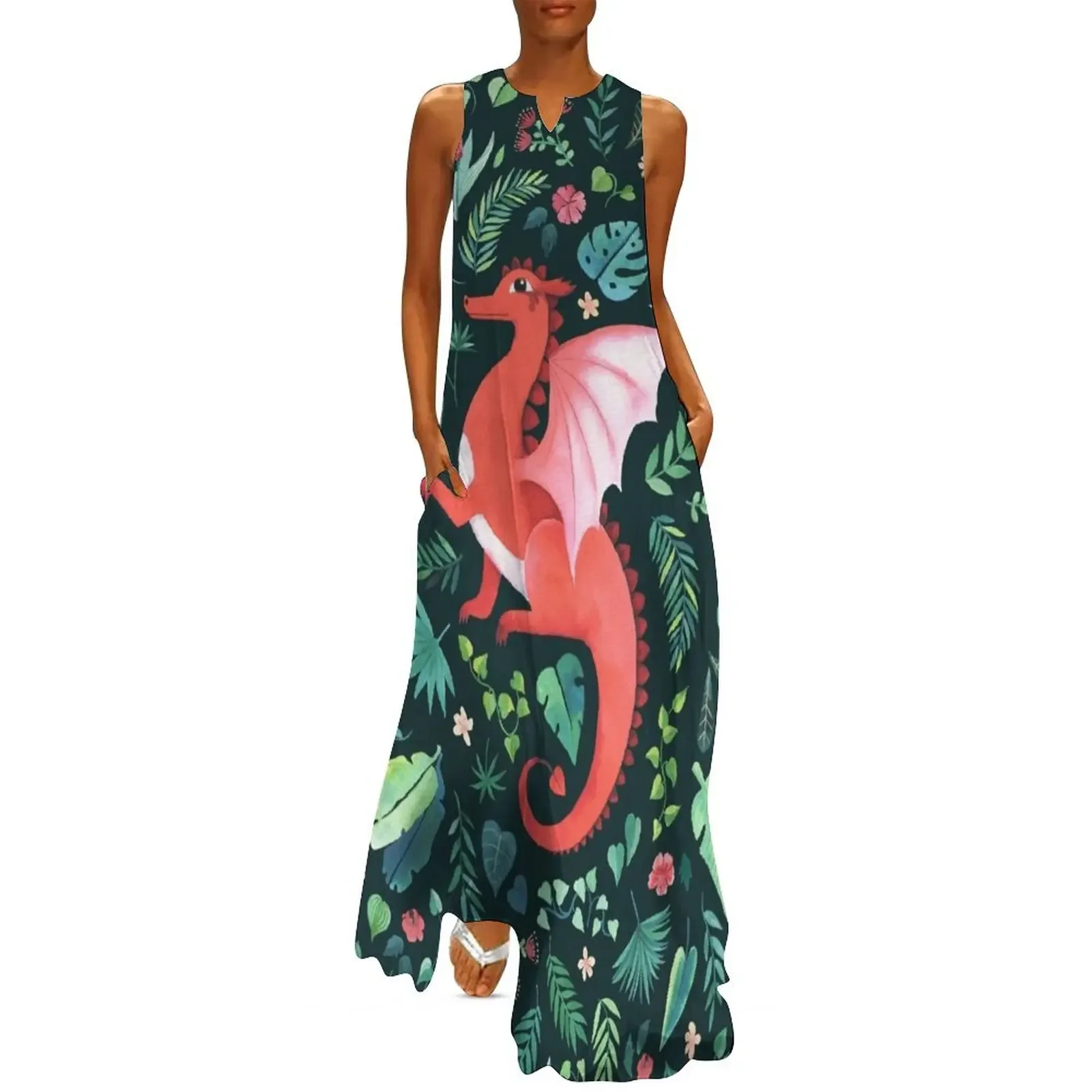 Tropical Dragon Long Dress dress for women summer dress womens 2025 prom dresses women's evening dresses
Tropical Dragon Long Dress dress for women summer dress womens 2025 prom dresses women's evening dresses
