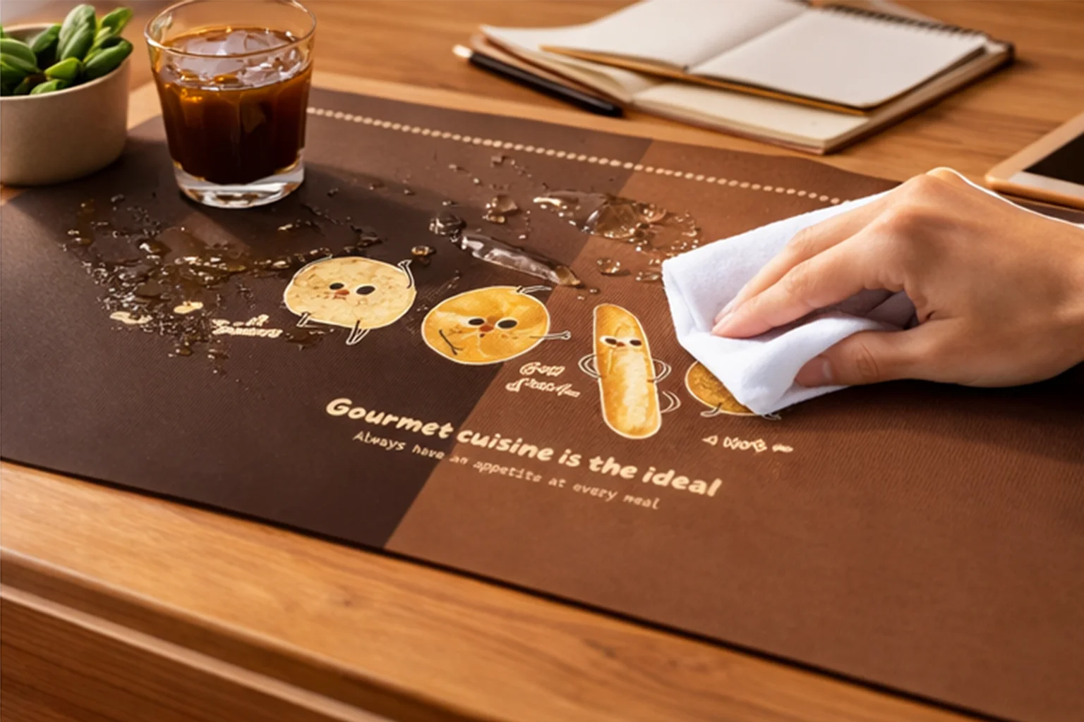 100% all silicon, organic silicon table mats with customizable pattern graphics, sousplat dining table
100% all silicon, organic silicon table mats with customizable pattern graphics, sousplat dining table