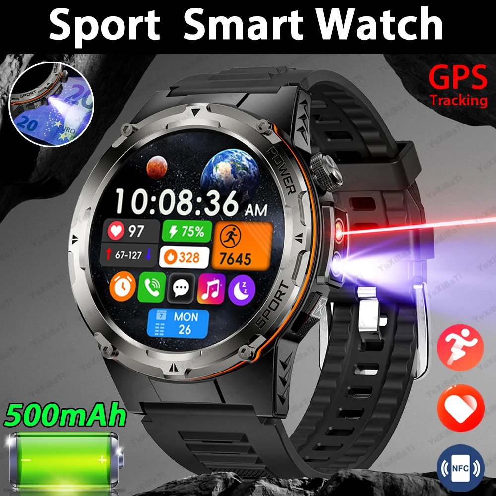 ForXIAOMI NFC New Military Smartwatch IP68 outdoor Sport Watch Fitness tracker health monitor BT call 365nm UV+ infrared Bracele
ForXIAOMI NFC New Military Smartwatch IP68 outdoor Sport Watch Fitness tracker health monitor BT call 365nm UV+ infrared Bracele