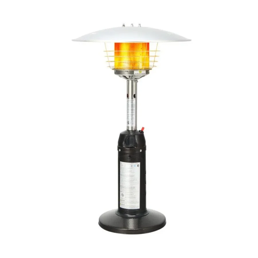 11 000 BTU Portable Tabletop Propane Patio Standing Heater
11 000 BTU Portable Tabletop Propane Patio Standing Heater