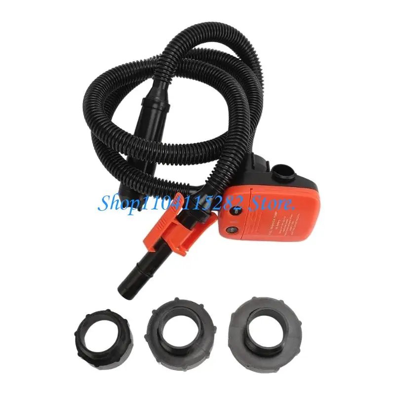 High Speed Siphon Canister Pump with 3 Adapters 2.4GPM Transfer Pump Electric Oil Pump Auto Stop
High Speed Siphon Canister Pump with 3 Adapters 2.4GPM Transfer Pump Electric Oil Pump Auto Stop