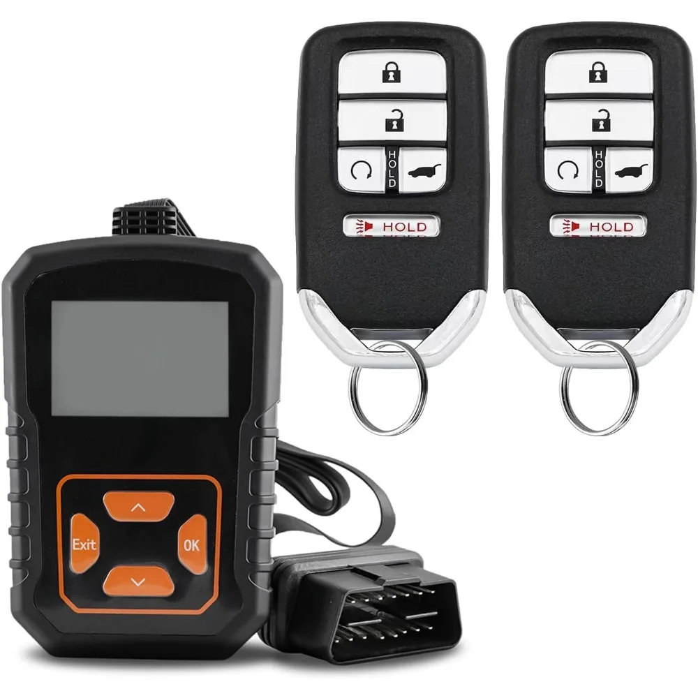 DIY Remote Smart Key Fob Kit Replacement for SUV and Sedan 2016-2022 Keyless Entry with Easy OBD Tool
DIY Remote Smart Key Fob Kit Replacement for SUV and Sedan 2016-2022 Keyless Entry with Easy OBD Tool