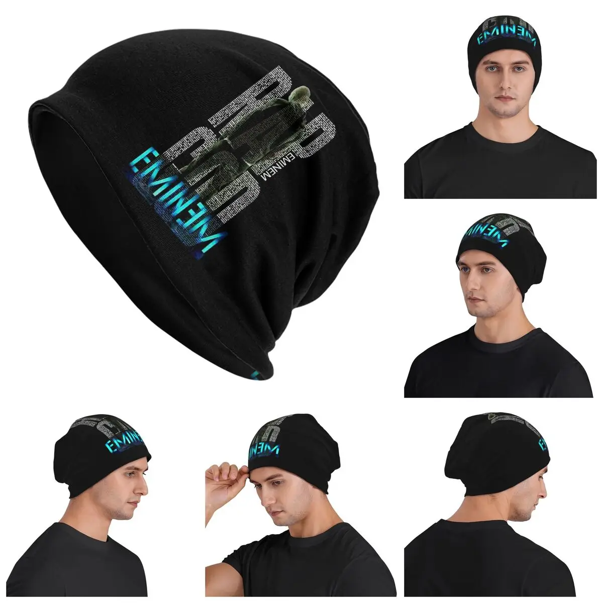 Rap God Eminem Warm Knitted Cap Hip Hop Bonnet Hat Autumn Winter Outdoor Beanies Hats for Unisex Adult
Rap God Eminem Warm Knitted Cap Hip Hop Bonnet Hat Autumn Winter Outdoor Beanies Hats for Unisex Adult