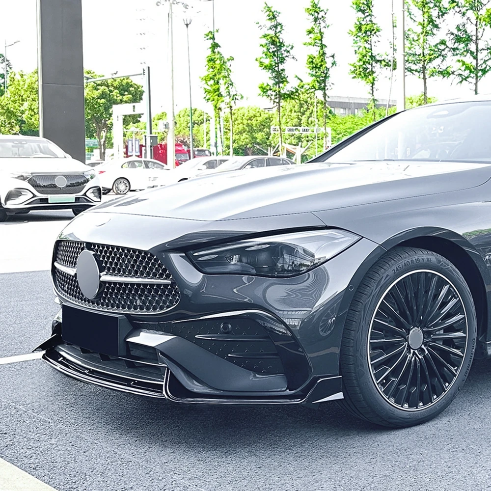 FOR Mercedes Benz CLE Coupe C236 2024+ AMG Front Bumper Lip Splitter Diffuser Body Kit Spoiler Bumper Guard Protector Parts
FOR Mercedes Benz CLE Coupe C236 2024+ AMG Front Bumper Lip Splitter Diffuser Body Kit Spoiler Bumper Guard Protector Parts