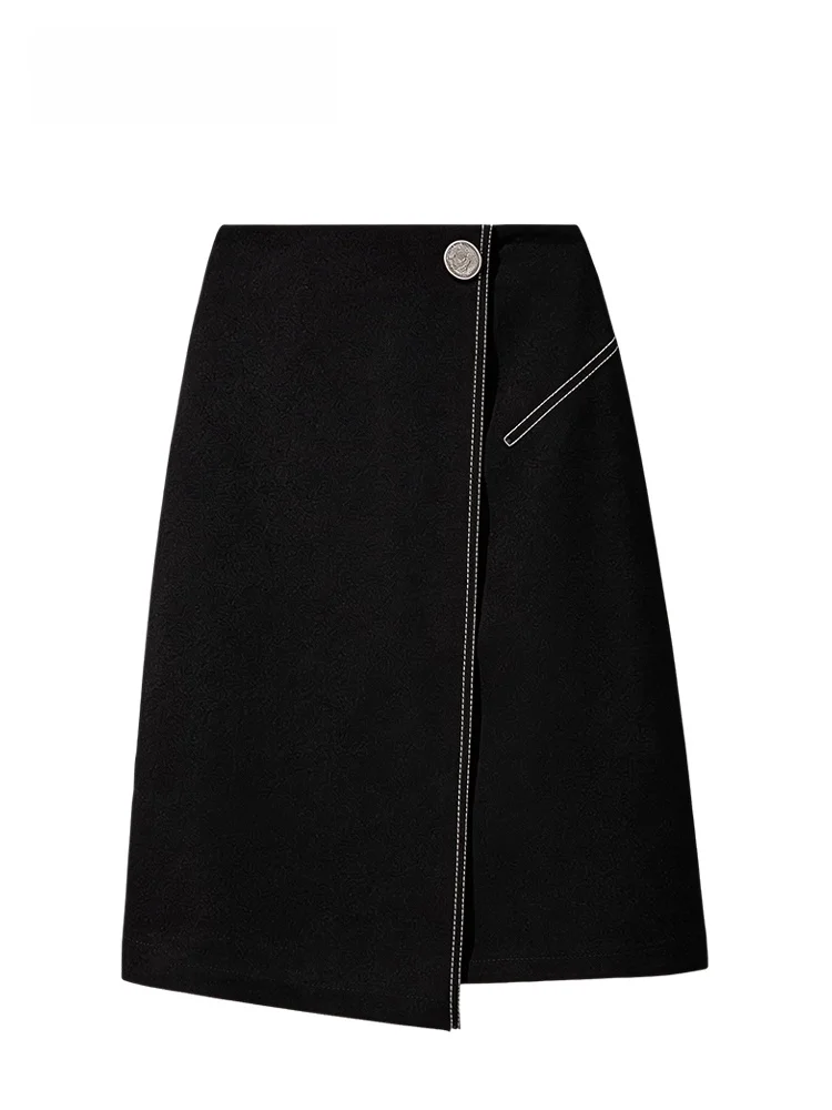 High Waist A-Line Skirt for plus Size Women Asymmetrical Slit Casual Commute Style Long Sleeve round Neck Short Dress
High Waist A-Line Skirt for plus Size Women Asymmetrical Slit Casual Commute Style Long Sleeve round Neck Short Dress