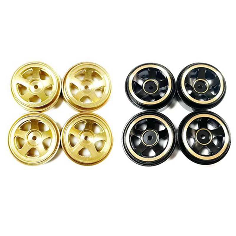 4PCS Brass 1.0 Beadlock Wheel Rim Wheel Hub Counterweight For Axial SCX24 1/24 RC Crawler Car Upgrades Parts Accessories Yellow
4PCS Brass 1.0 Beadlock Wheel Rim Wheel Hub Counterweight For Axial SCX24 1/24 RC Crawler Car Upgrades Parts Accessories Yellow