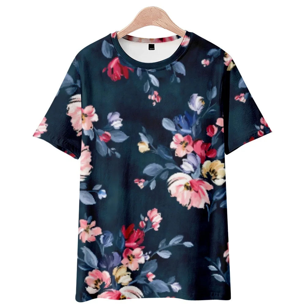 Oils Flower Printed Short Sleeve Round Neck Casual T-Shirt Men Women Fashion Streetwear Versatile Hip Hop Top Tees
Oils Flower Printed Short Sleeve Round Neck Casual T-Shirt Men Women Fashion Streetwear Versatile Hip Hop Top Tees