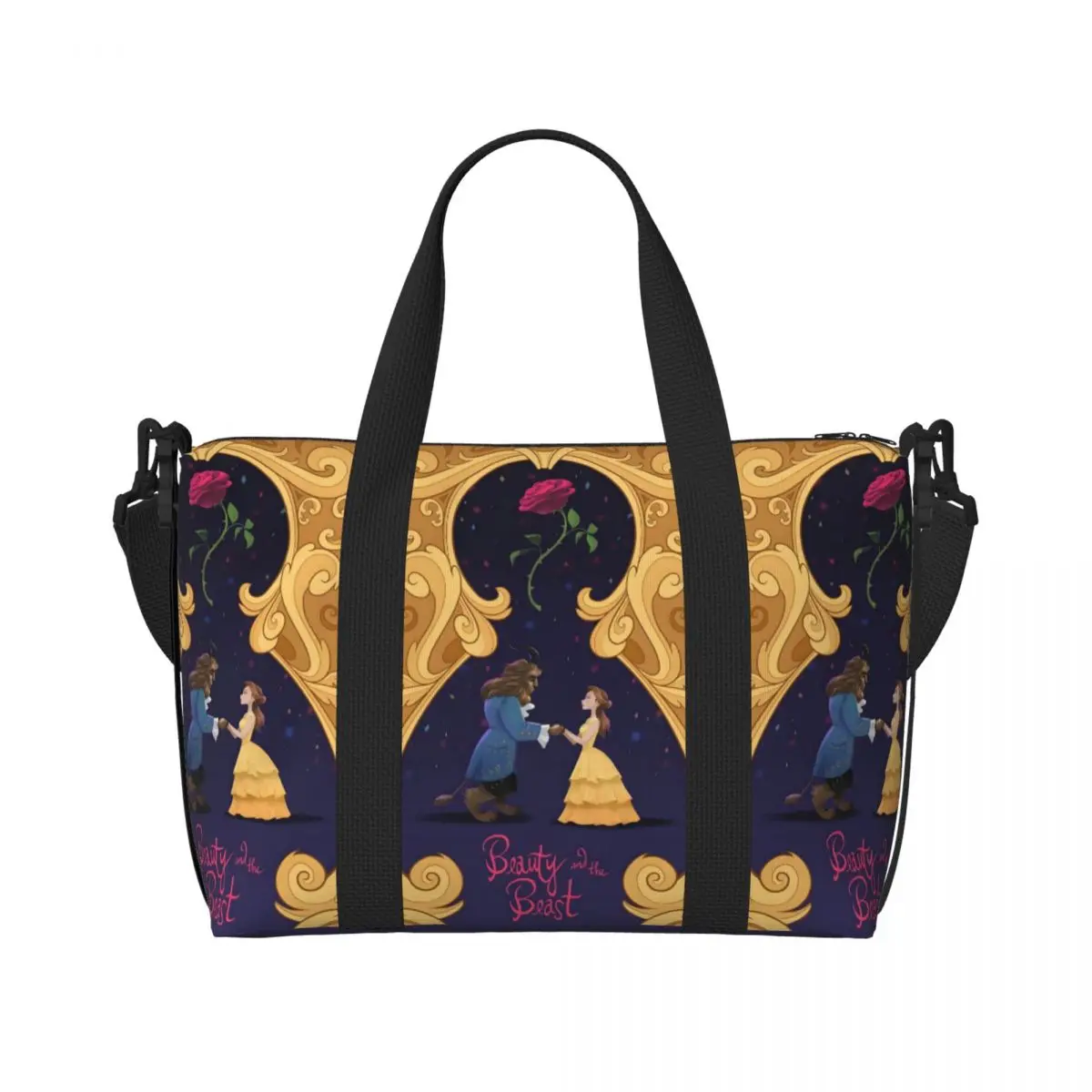 Пляжная большая сумка «Красавица и чудовище» на заказ, женская музыкальная романтическая фэнтезийная сумка с большим отделением для спортзала, пляжные дорожные сумки
Пляжная большая сумка «Красавица и чудовище» на заказ, женская музыкальная романтическая фэнтезийная сумка с большим отделением для спортзала, пляжные дорожные сумки