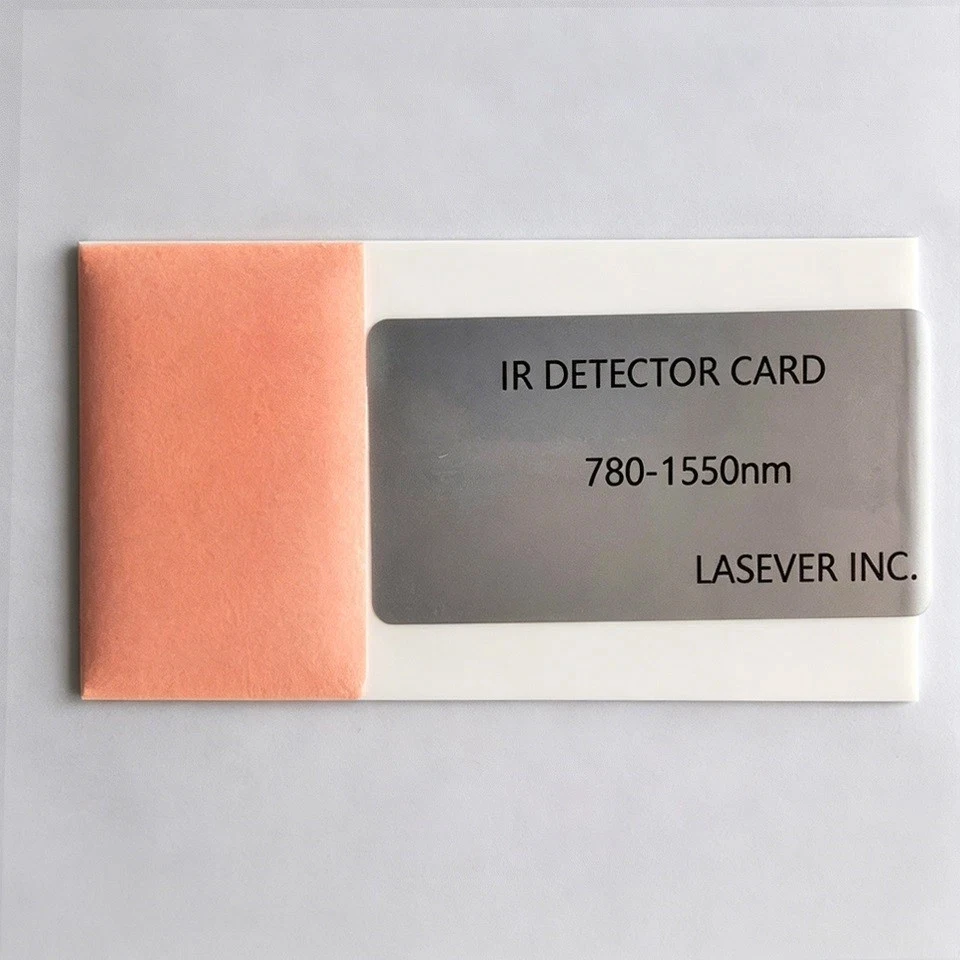 780nm-1500nm Infrared Laser Light Detector Card Photosensitive Display for Woodwork Parts Lab
780nm-1500nm Infrared Laser Light Detector Card Photosensitive Display for Woodwork Parts Lab