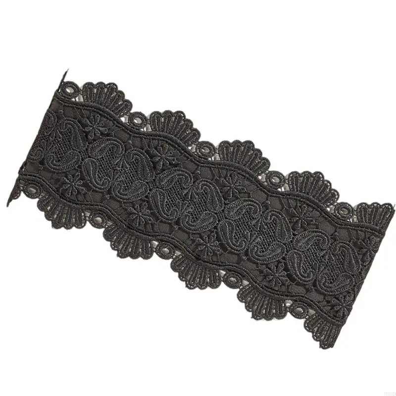 652F Lace Waist Cincher Elegant Chain for Dress Elastic Lace Waistband Trendy Underbust Waist Chain Wide Belt
652F Lace Waist Cincher Elegant Chain for Dress Elastic Lace Waistband Trendy Underbust Waist Chain Wide Belt