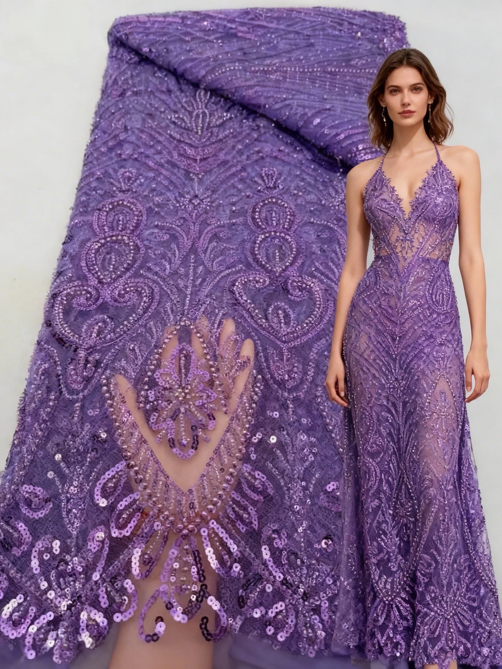 Африканский французский тюль, кружевная ткань для жениха, 5 ярдов, 2026, высокое качество, нигерийская кружевная ткань с блестками, африканская сетчатая кружевная ткань для свадьбы
Африканский французский тюль, кружевная ткань для жениха, 5 ярдов, 2026, высокое качество, нигерийская кружевная ткань с блестками, африканская сетчатая кружевная ткань для свадьбы