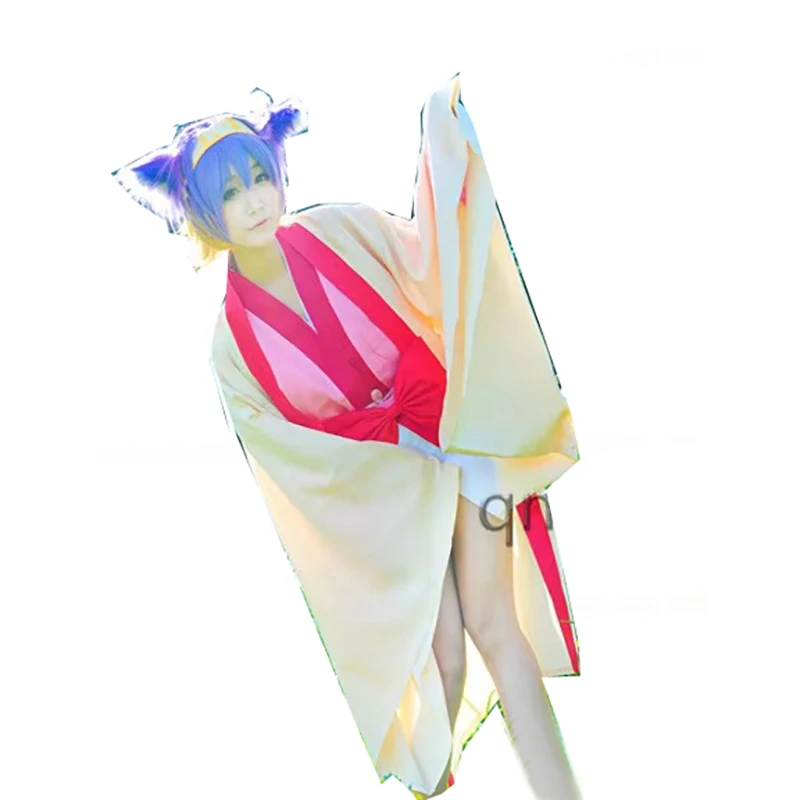 Anime No Game No Life Cosplay Clothes Hatsuse Izuna Cosplay Costume full Set with tail and wig customized
Anime No Game No Life Cosplay Clothes Hatsuse Izuna Cosplay Costume full Set with tail and wig customized