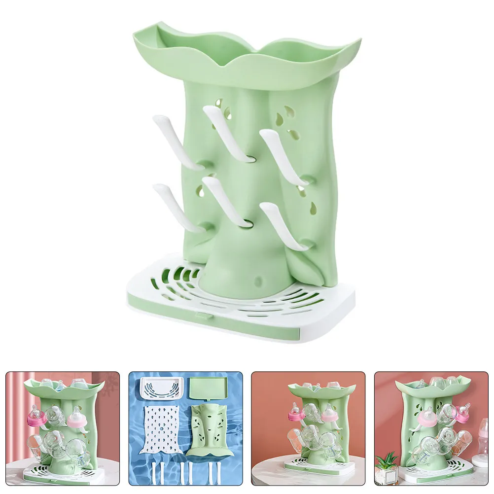 Baby Bottle Drying Rack Multifunctional Upside-Down Space-Saving Holder for All Bottle Sizes Quick-Dry Safe Bpa-
Baby Bottle Drying Rack Multifunctional Upside-Down Space-Saving Holder for All Bottle Sizes Quick-Dry Safe Bpa-