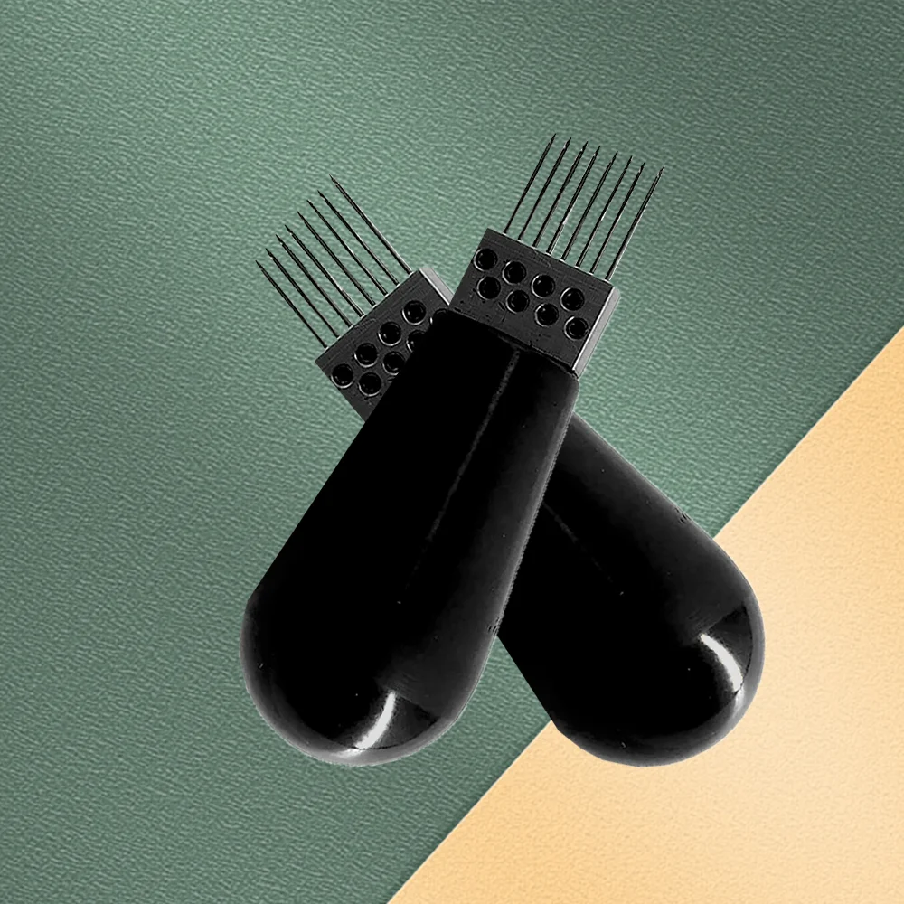 Инструмент для инъекций волос с 8 иглами, универсальный для создания тренировочных головок сверху головных уборов
Инструмент для инъекций волос с 8 иглами, универсальный для создания тренировочных головок сверху головных уборов