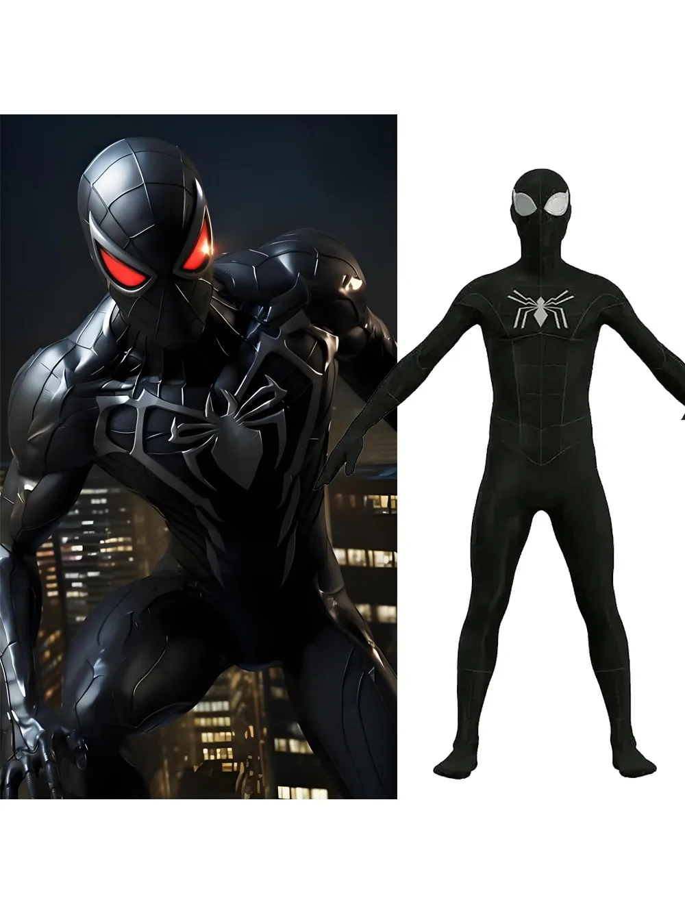 Black Spiderman Cosplay Symbiote Spider Man Spandex Bodysuit Superhero Halloween Costume Spiderman Cosplay Zentai Outfits Adult
Black Spiderman Cosplay Symbiote Spider Man Spandex Bodysuit Superhero Halloween Costume Spiderman Cosplay Zentai Outfits Adult
