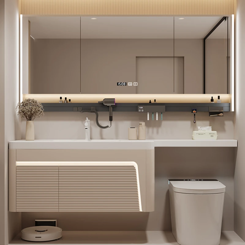 Jane cream Feng Ke Li Nai bathroom cabinet combination bathroom washbasin
Jane cream Feng Ke Li Nai bathroom cabinet combination bathroom washbasin