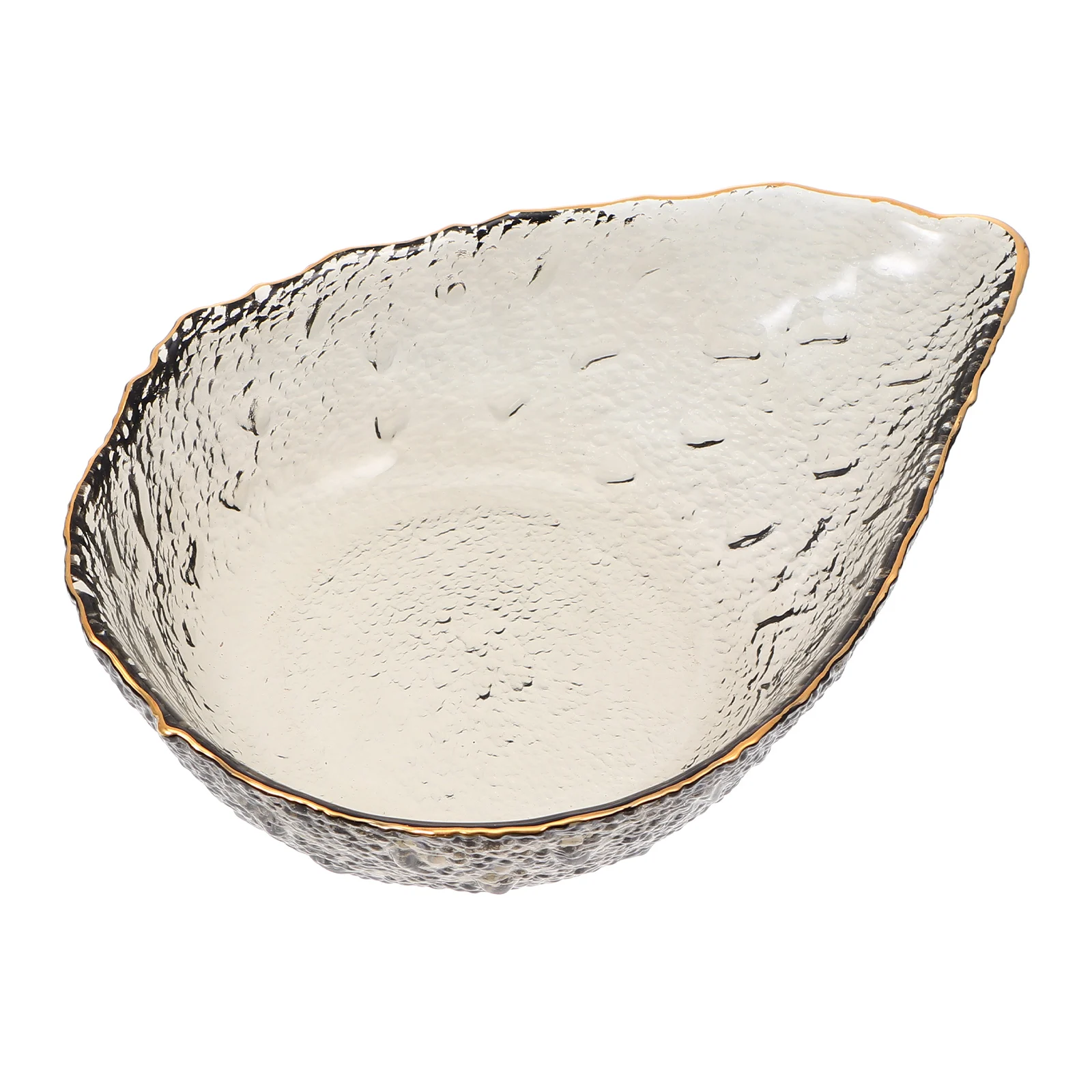 Large Capacity Glass Salad Bowl Smoke Gold Edge Fruit Plate Smooth Serving Vegetable Storage
Large Capacity Glass Salad Bowl Smoke Gold Edge Fruit Plate Smooth Serving Vegetable Storage