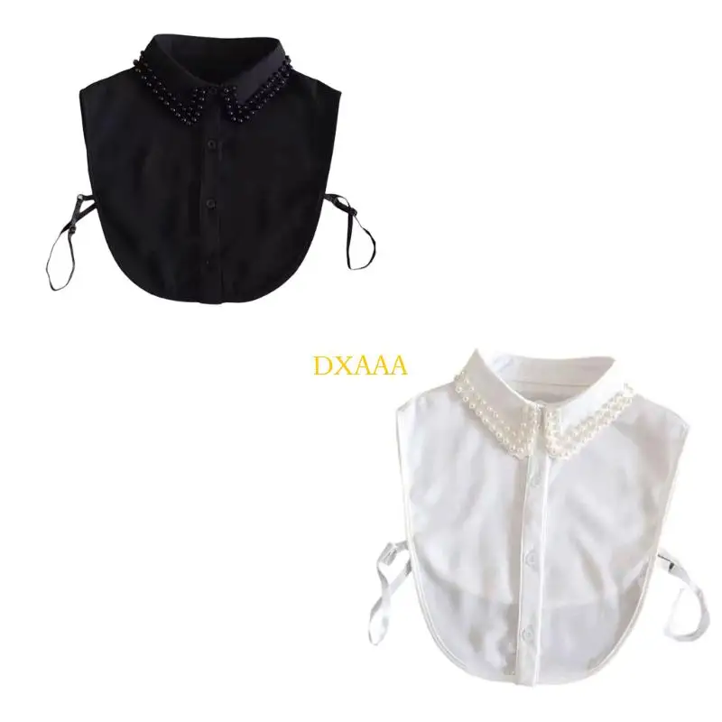 DXAA Removable Beaded False Shawl Collar Decorative Spread Lapel Elaborate Lapel
DXAA Removable Beaded False Shawl Collar Decorative Spread Lapel Elaborate Lapel