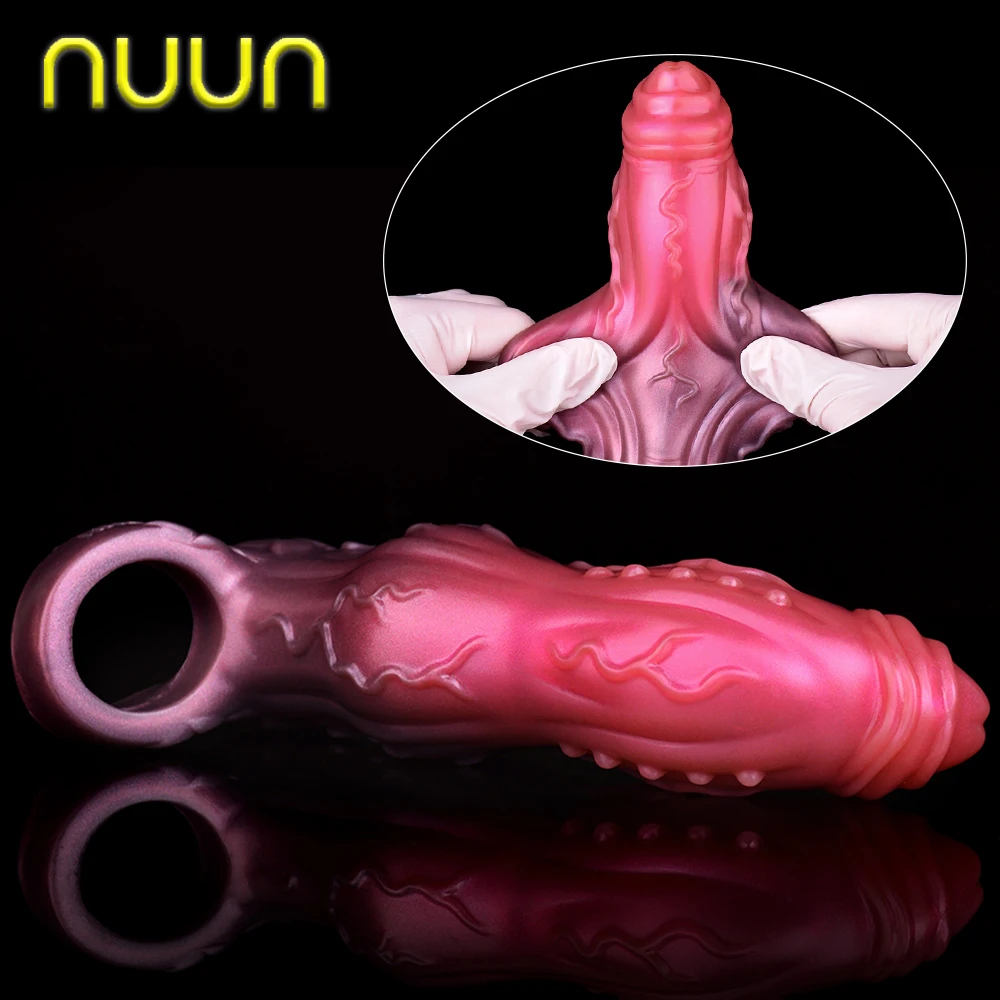 NUUN Cock Sleeve Male Penis Extension Vagina Stimulation Delay Ejaculation Silicone Ball Strap Male Dick Sex Toy насадка на член
NUUN Cock Sleeve Male Penis Extension Vagina Stimulation Delay Ejaculation Silicone Ball Strap Male Dick Sex Toy насадка на член