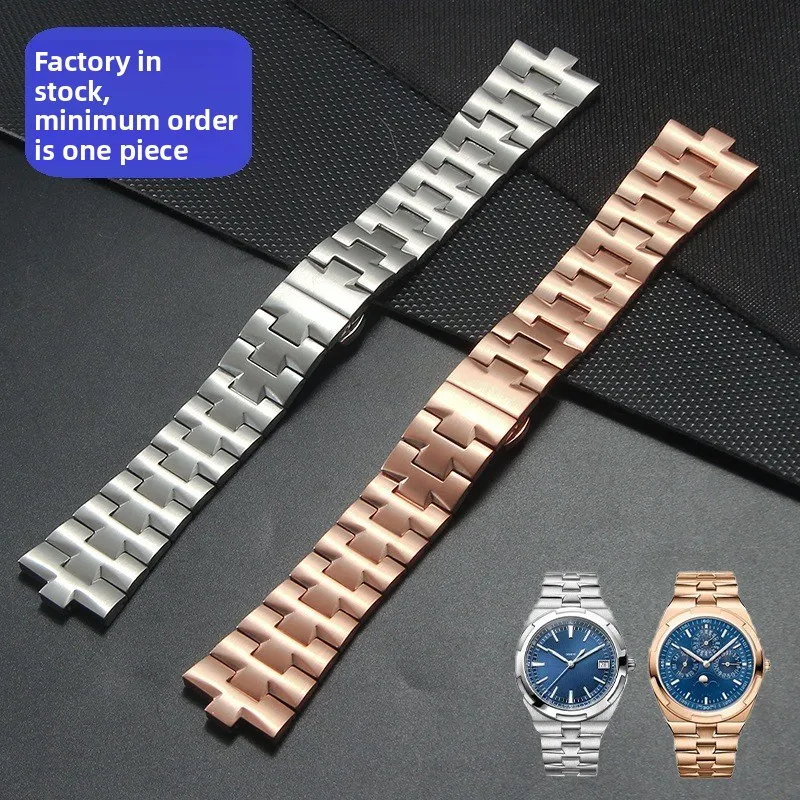 Stainless Steel Watch Bracelet 24x8mm 24x7mm for Vacheron Constantin Overseas 4500V 5500V P47040 Anti-wear Sturdy Durable Strap
Stainless Steel Watch Bracelet 24x8mm 24x7mm for Vacheron Constantin Overseas 4500V 5500V P47040 Anti-wear Sturdy Durable Strap