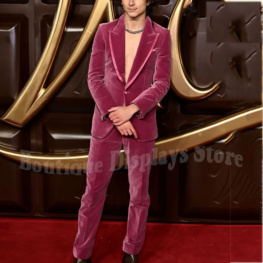 High Quality Peaked Lapel Men Suit Slim Fit Two Pieces(Jacket+Pants) Chic Elegant Single Button Red Carpet Casual Party Male Set
High Quality Peaked Lapel Men Suit Slim Fit Two Pieces(Jacket+Pants) Chic Elegant Single Button Red Carpet Casual Party Male Set