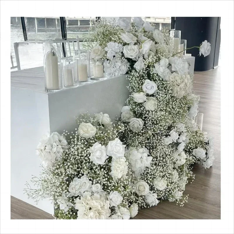Hot SalesHot SalesArtificial Flowers Wedding Decoration Flower Runner With Baby Breath For Wedding Table Centerpieces
Hot SalesHot SalesArtificial Flowers Wedding Decoration Flower Runner With Baby Breath For Wedding Table Centerpieces